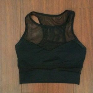 Mesh sports bra